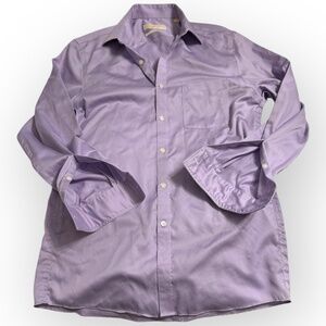 EUC Michael Kors Men’s Dress Shirt Lavender 15.5 32/33 Non-Iron P51